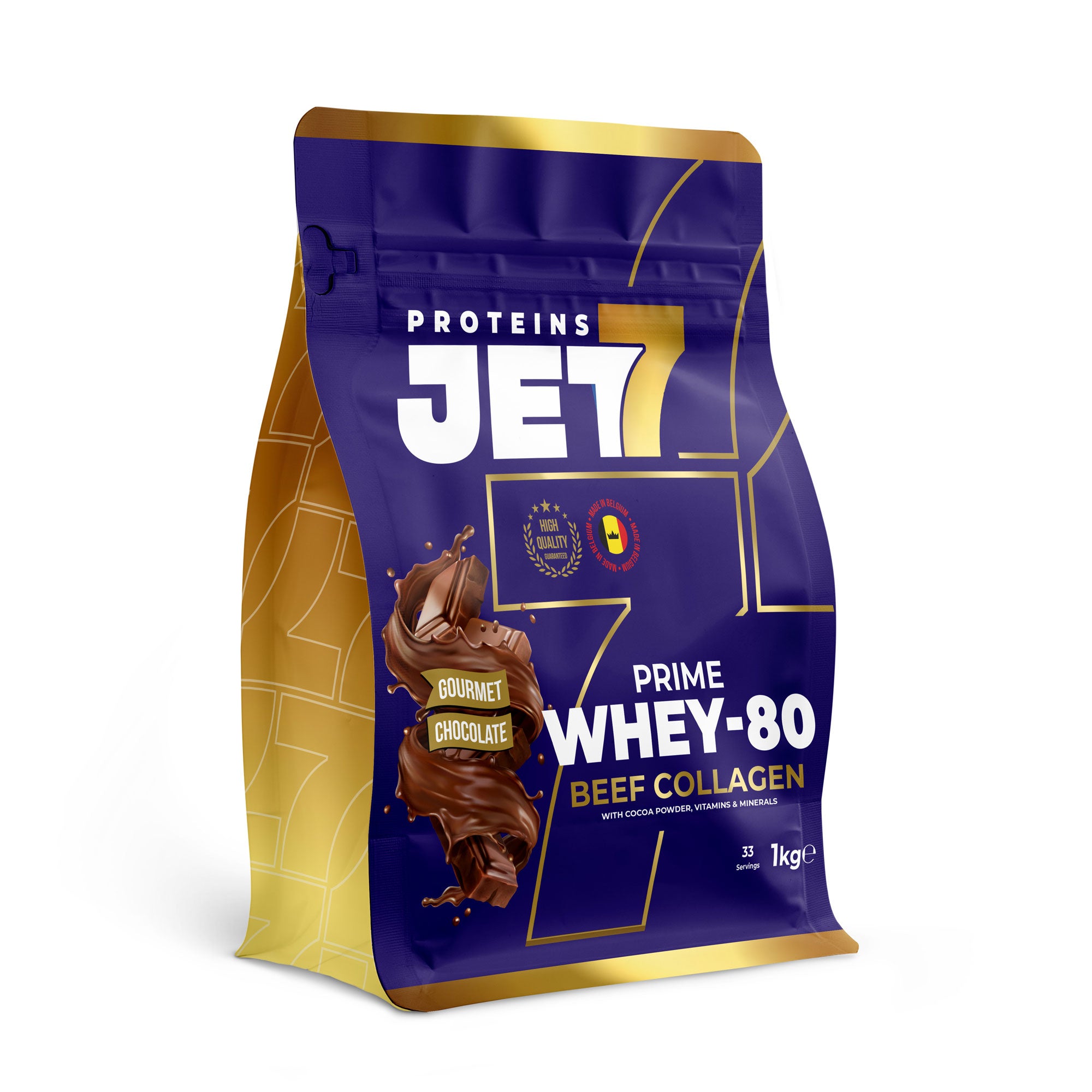 Whey 80 1 kg - Saveur Chocolat Belge