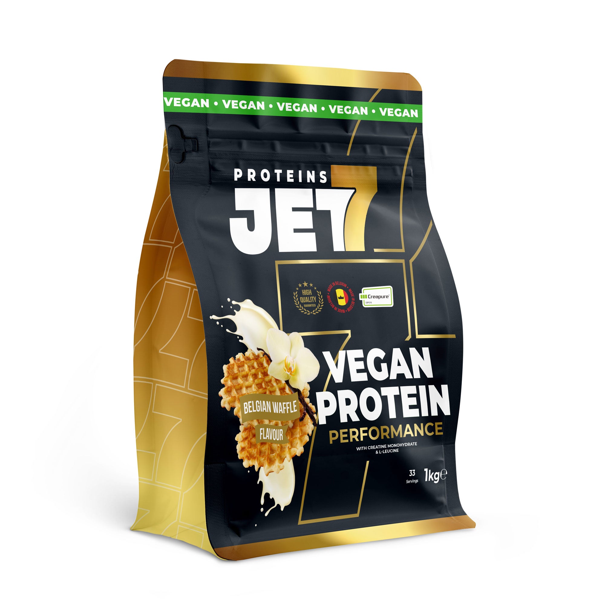 Isolat Vegan 1 kg - Saveur Gaufre Belge