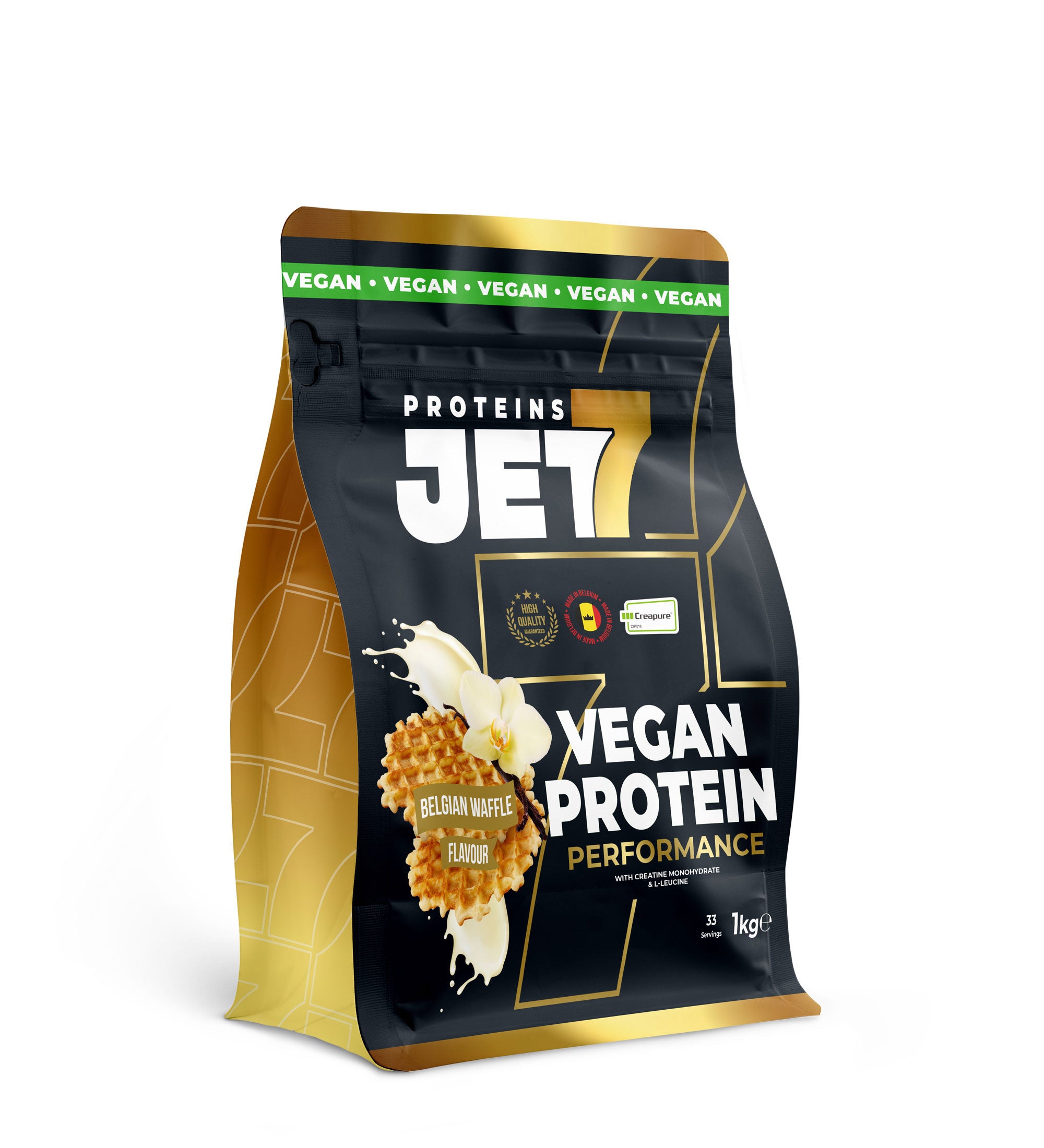 PEA PROTEIN ISOLATE 1KG - Belgian Waffle Flavour